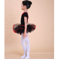 2015 nouveaux enfants danse vêtements tutu robe fille noir cygne ballet vêtements de danse